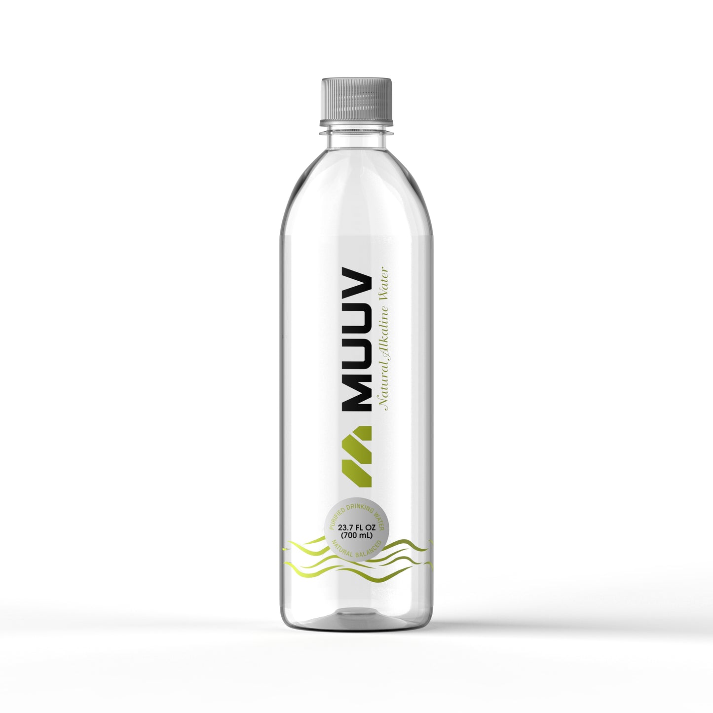 Muuv Water; Alkaline Bottled Water; 23.7 Fl Oz
